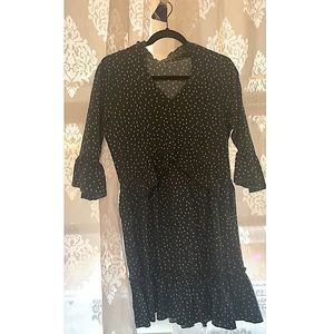 Women’s Mini Green Polka Dot Ruffle Mini | Sundress